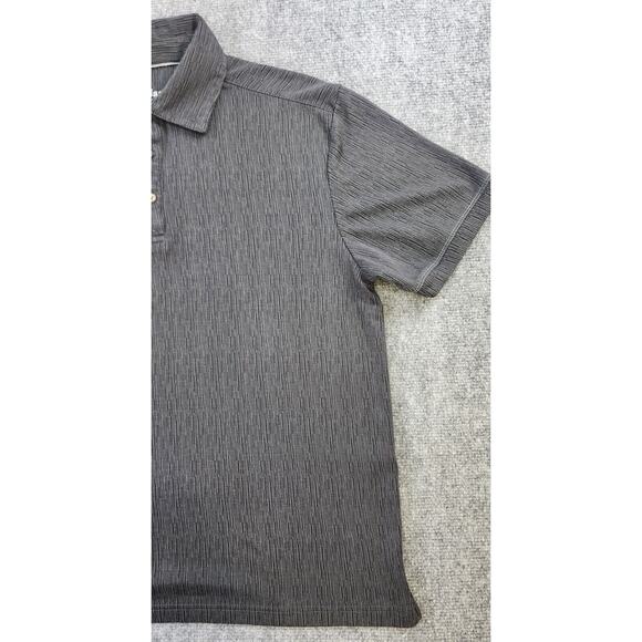 Nat Nast Shirt Mens Small Grey Performance Polo Short Sleeve Classic Casual - Picture 9 of 11